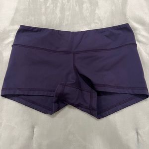 Dark Purple Medium Fleo Shorts